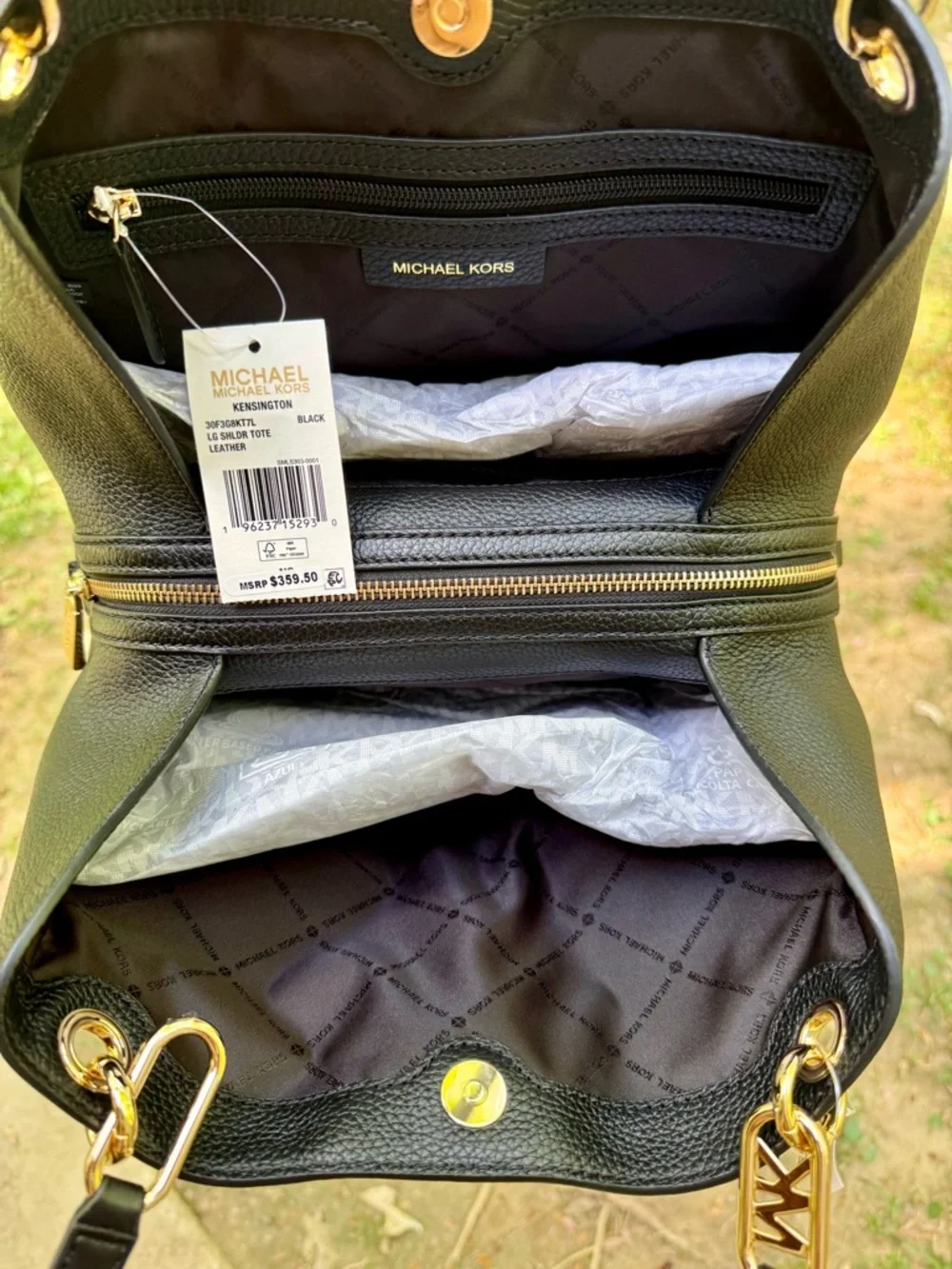 Michael Kors Black Kensington tote